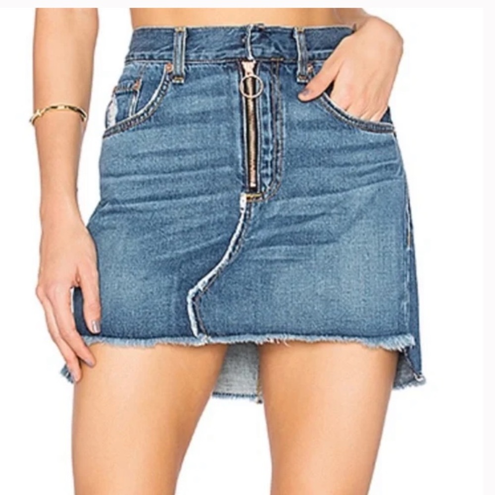 Rag & Bone Jean Skirt